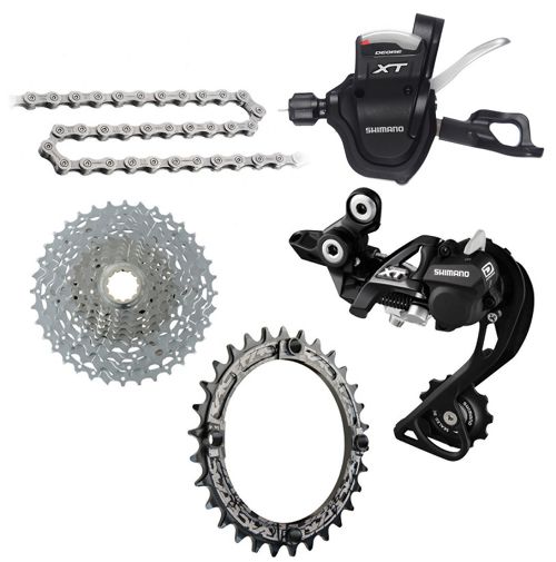 Shimano XT 1x10 Speed Drivetrain Bundle Chain Reaction Cycles