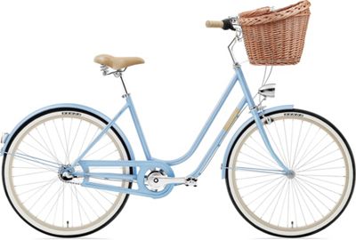 creme molly ladies bike