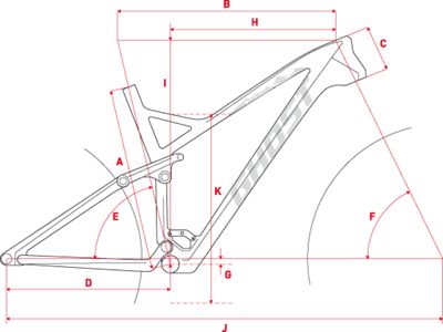 trekking bike size chart