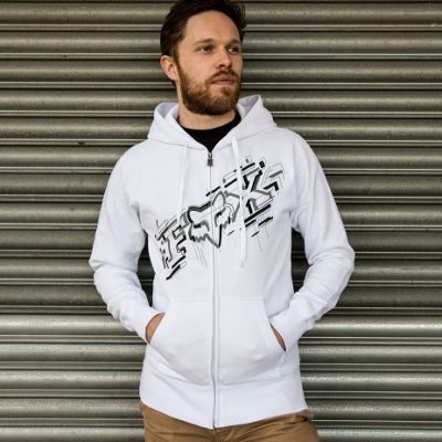 white fox racing hoodie