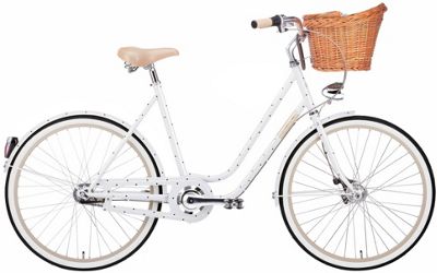 creme molly ladies bike