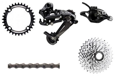 1x 10 speed groupset