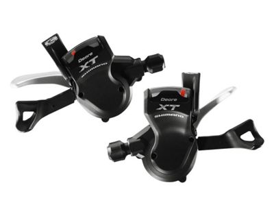 shimano xt 9 speed shifter set