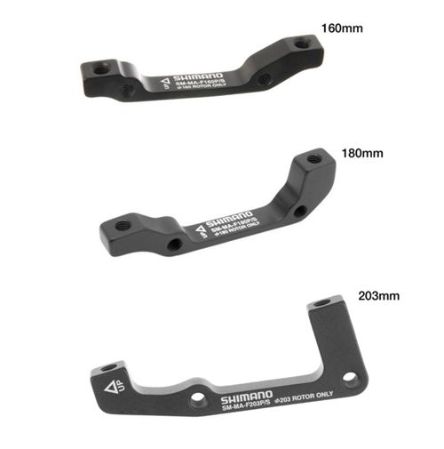 Shimano Mount Adaptor Front Post to IS | Chain Reaction Cycles