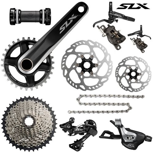 Shimano SLX M7000 1x11 Complete Groupset | Chain Reaction Cycles