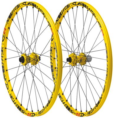 yellow mtb rims