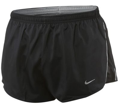 nike split running shorts